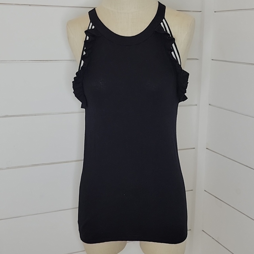 Juicy Couture medium black with white sweater tank